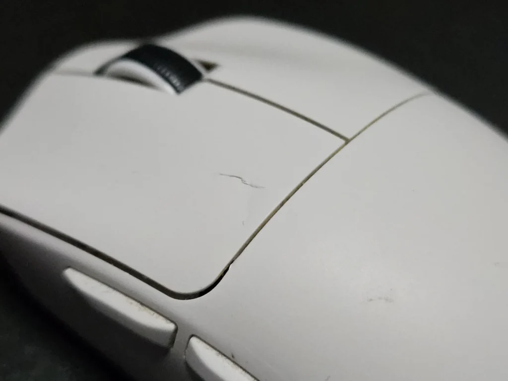 마우스 파손 수리 VGN F1 Mova 마우스가 부서져 버렸네요. - 20260113_223935